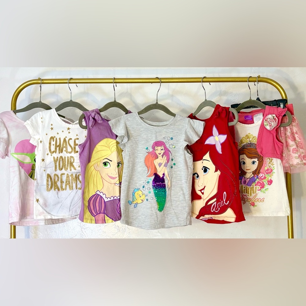 Disney Girl Shirts—4t